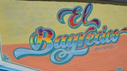 Mural en homenaje a "El bagrecico" de Francisco Izquierdo