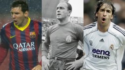 Messi amenaza con superar el récord de Raúl y de Di Stéfano