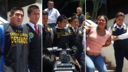 Delincuentes de la 'Cruz del Norte' fueron presentados por PNP