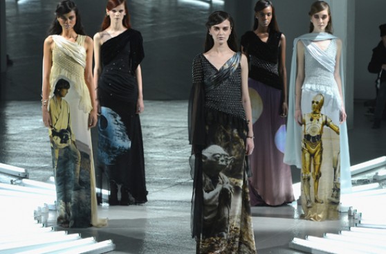 Presentan vestidos inspirados en la saga de Star Wars