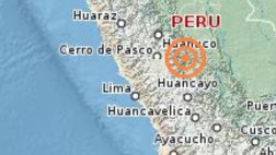 Sismo de 4,2 grados fue registrado esta tarde en Oxapampa