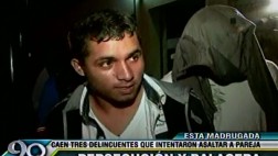 San Miguel: Tres sujetos fueron capturados tras una balacera