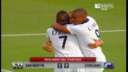 San Martín ganó 2-0 a Cienciano en el arranque de la Copa Inca