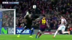 Messi anotó golazo e igualó el récord de Raúl González Blanco