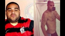 Antes y después: vea la transformación del 'Emperador' Adriano