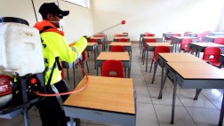 Se fumigan 20 colegios de Magdalena para evitar enfermedades