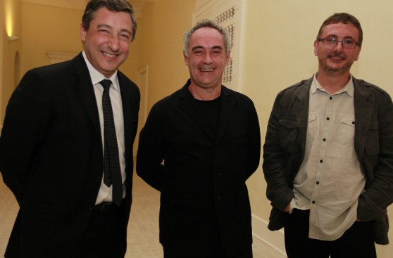 Tres famosos chefs del mundo se juntaron en Lima