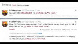 Hackeron Twitter del Barcelona para criticar a auspiciador