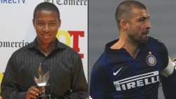 Andy Polo y el cálido recibimiento del referente Walter Samuel