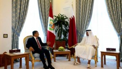 Humala se reunió con emir de Qatar para fortalecer relaciones