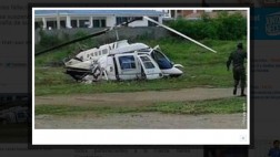 Ecuador: se cayó el helicóptero del presidente Rafael Correa