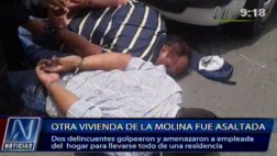 Asalto en La Molina: robacasas fueron detenidos por Serenazgo