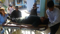 Una patrulla cae a un abismo y tres agentes salen heridos