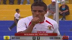 Amilton Prado anotó golazo e Inti Gas derrotó 4-0 a San Simón