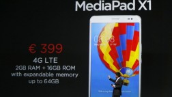 MWC14: Huawei presenta su tableta compacta MediaPad X1