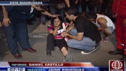 Madre e hijo de dos años fueron atropellados por taxi en Breña