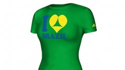 Brasil 2014: reclaman por camisetas Adidas con tinte sexual