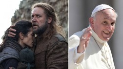 Russell Crowe invita al Papa Francisco a ver "Noé"