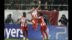 Olympiacos: el único local que ganó en octavos de Champions