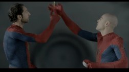 Futbolistas españoles mostraron habilidades al estilo Spiderman