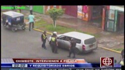 Capturan a policía y hampón en aparente estado de ebriedad