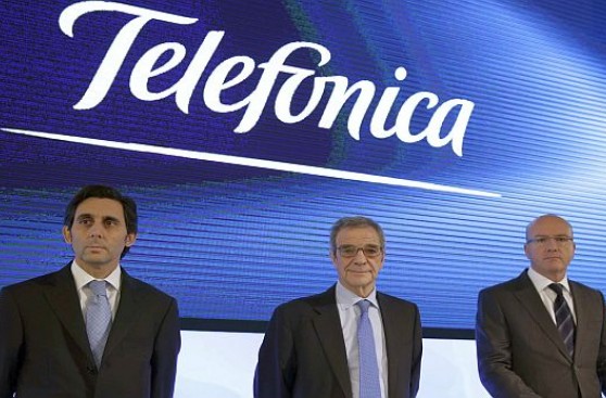 Ganancias globales de Telefónica subieron 17% en el 2013