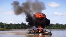 Puerto Maldonado: maquinaria para minería ilegal fue destruida