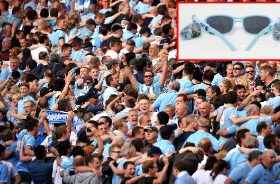 El City le regalará estos curiosos lentes con espejos a hinchas