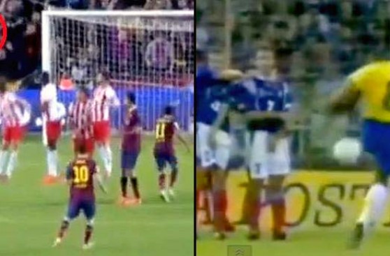 Gol de Messi es comparado con el de Roberto Carlos a Francia