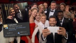Ellen DeGeneres tomó selfie con Samsung pero ella usa un iPhone