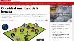 Carlos Zambrano en el equipo ideal de América, según "Marca"