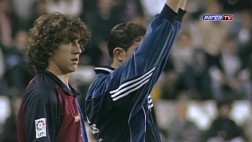 Puyol y el día que debutó hace 15 años en el Barcelona