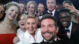 Peter Nyong'o, el joven que debe su fama al 'selfie' del Oscar