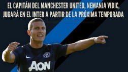 El Inter fichó al serbio Vidic para la próxima temporada