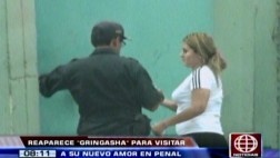 'Gringasha' visita a cabecilla de banda criminal en Lurigancho