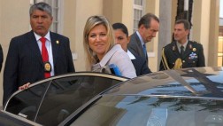 La reina Máxima de Holanda inició visita oficial en el Perú