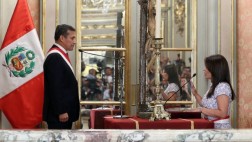 Ollanta Humala evitó respaldar a Carmen Omonte ante denuncias