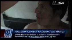 Muerte del decano: policía busca a extorsionador que lo conocía