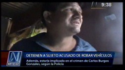 Caso Burgos: cayó otro presunto implicado en el crimen