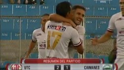 UTC venció 2-1 a Los Caimanes y sigue de líder en el Grupo B