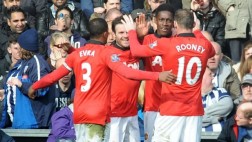 Manchester United goleó 3-0 a West Bromwich por la liga inglesa