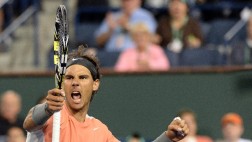 Nadal y una jugada que provocó el aplauso de todo Indian Wells