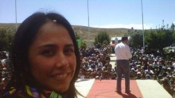 Nadine Heredia también tiene su propio 'selfie'