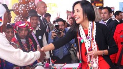 Nadine Heredia tiene "dos roles" en el Gobierno, dice Solórzano