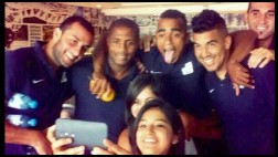 Alianza y sus jugadores también se unen a la moda selfie