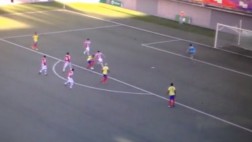 Juvenil ecuatoriano marcó un golazo al mejor estilo de Messi