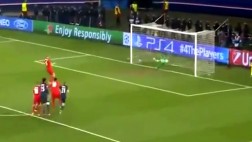 La gran atajada del arquero del PSG en penal del Leverkusen