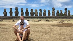 Viajeros que dan la vuelta al mundo conocieron Machu Picchu