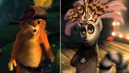 El gato con botas y el rey Julien tendrán sus propias series