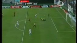 Con este blooper Peñarol cayó ante Arsenal por la Copa